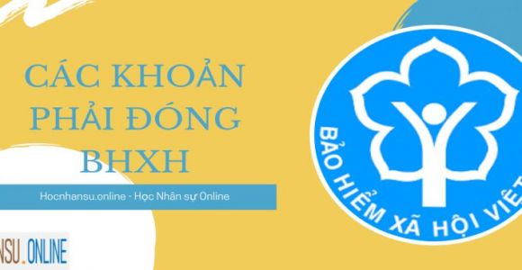 Các khoản phải đóng BHXH từ 01/01/2018 chi tiết