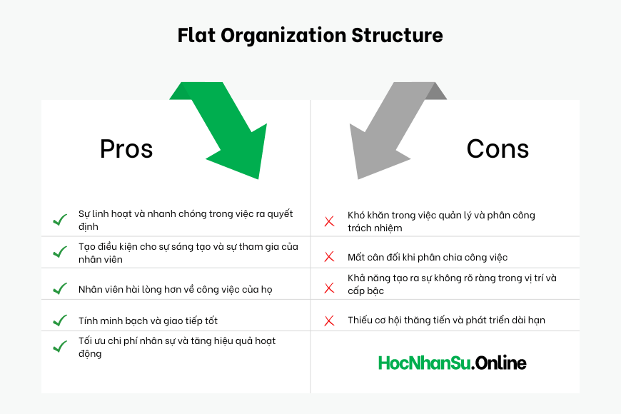 Flat Organization Pros & Cons
