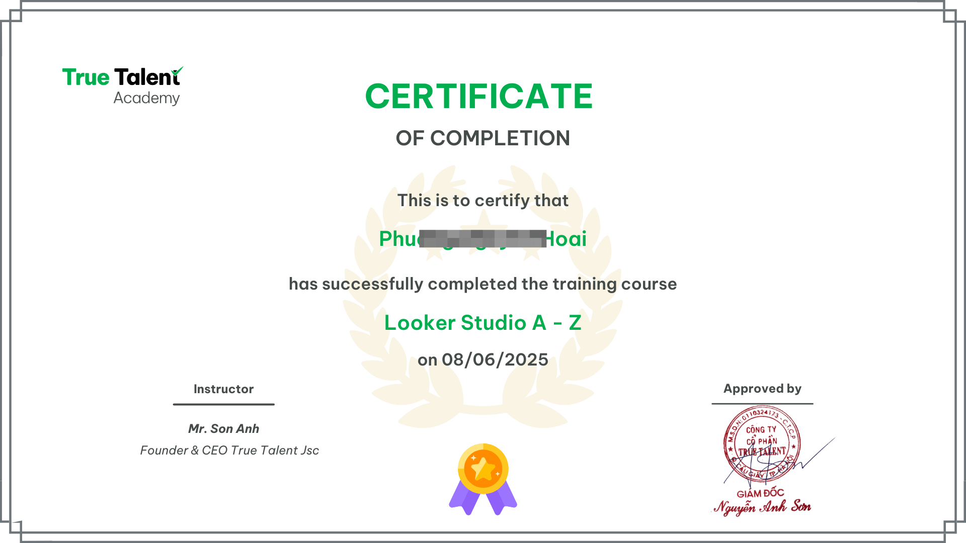 Khóa học Google Data Studio (Looker Studio) từ A – Z