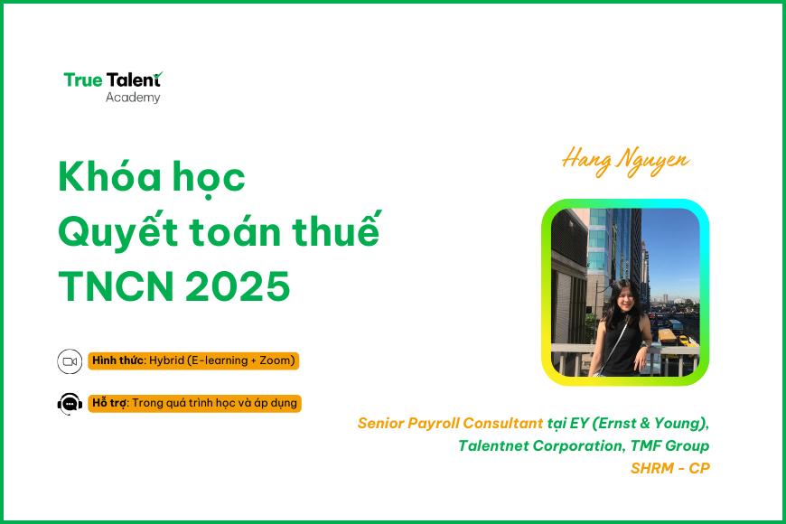 Khóa học Quyết toán thuế (QTT) TNCN 2025